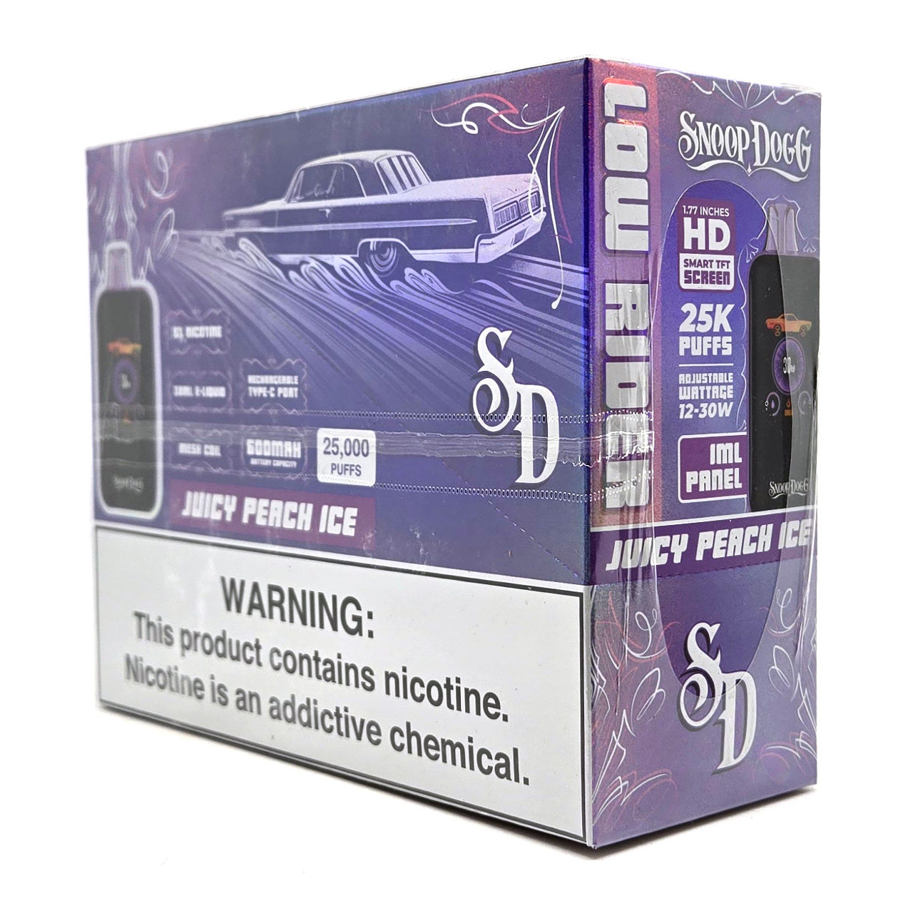 Snoop Dogg Low Rider - 20ml Disposable Pack of 5 Snoop Dogg Low Rider - 20ml Disposable Pack of 5